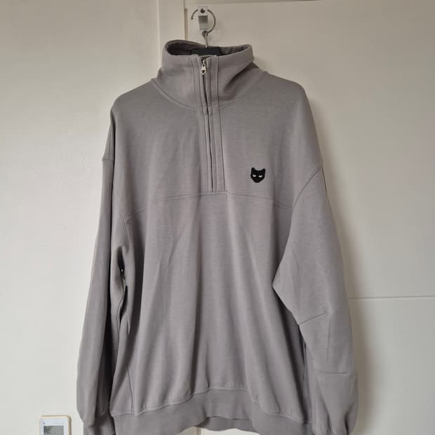 송지오옴므 지제로 하이넥 반집업 L