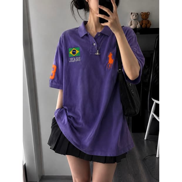 폴로 브라질 빅포니 반팔카라티