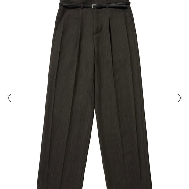 (새상품)STU Crease belt 슬랙스 (S)