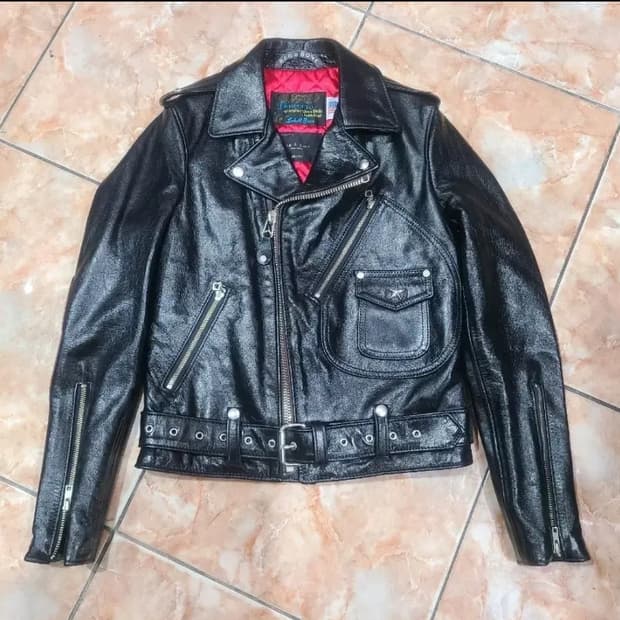랙앤본 가죽자켓