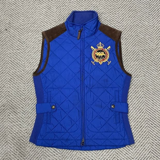 랄프 로렌 스포츠 퀄팅 베스트 v0100