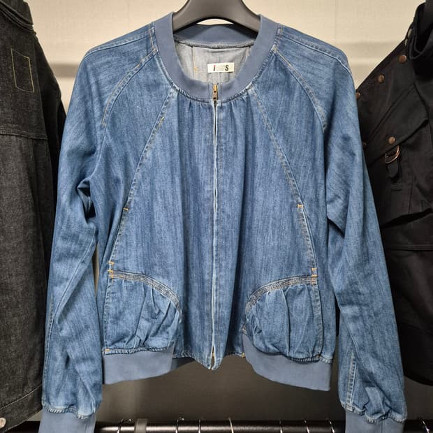 1990 I.S. 블루종 데님 자켓