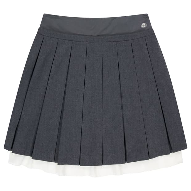 coyseio double waisted pleats grey 1