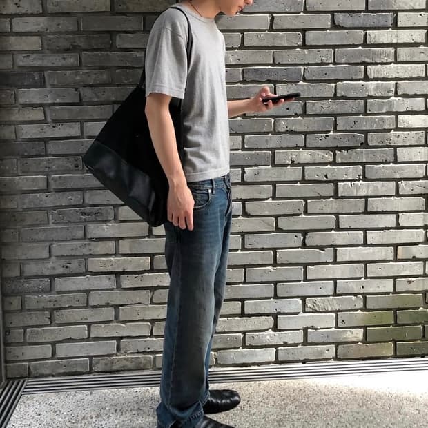 유노이아 리버서블 숄더백