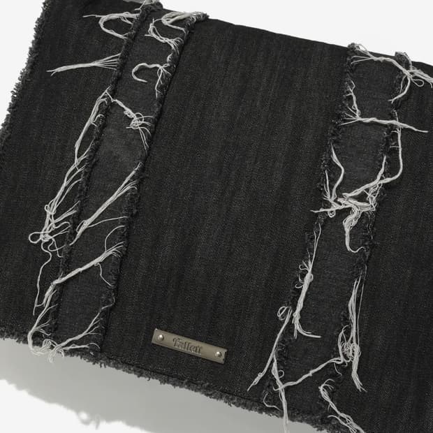 팔렛 그런지 데님 크로스백