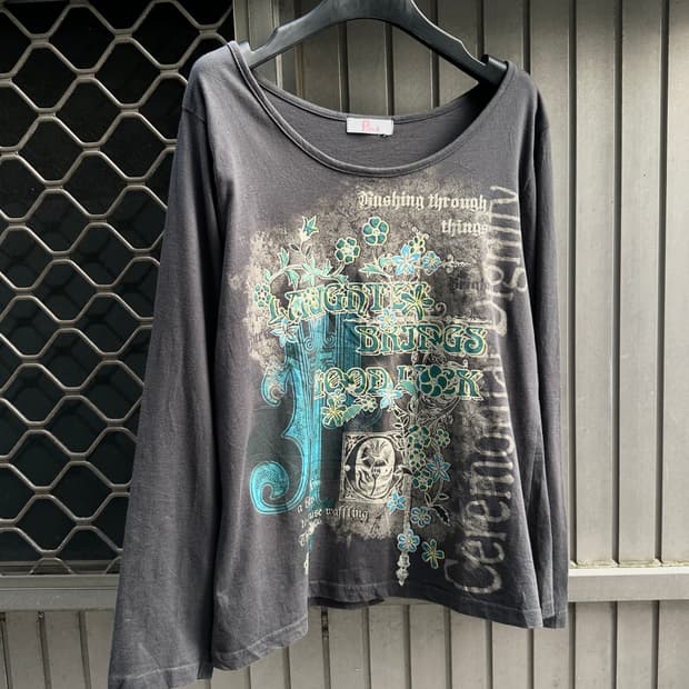 Paleo2 gothic punk graphic sleeve
