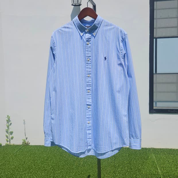 폴로 랄프로렌 스트라이프 셔츠 XL