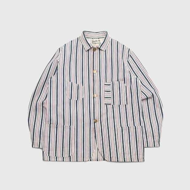 stripe coverall
