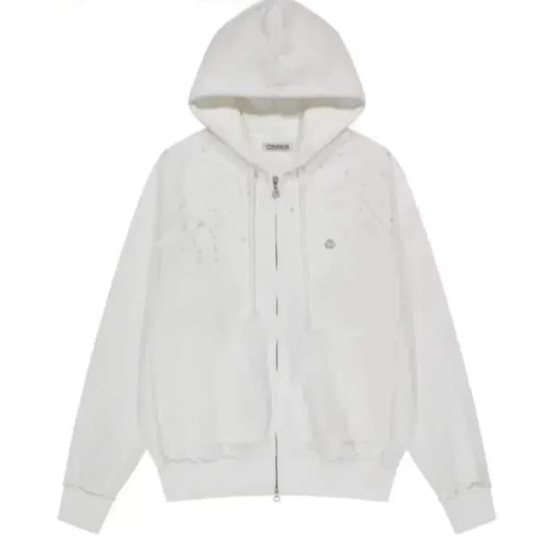 코이세이오 트윙클 후드티 화이트