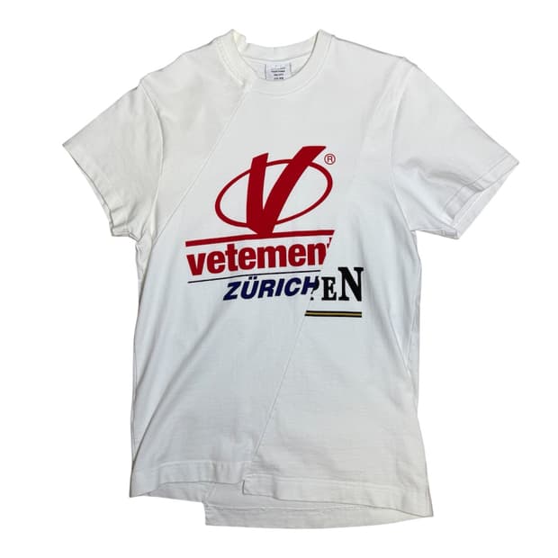 SS18 Vetements Reconstructed zurich tee