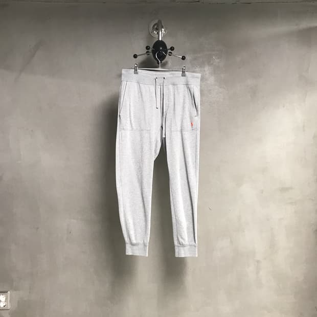 폴로 랄프로렌 그레이 스웨트 팬츠 M