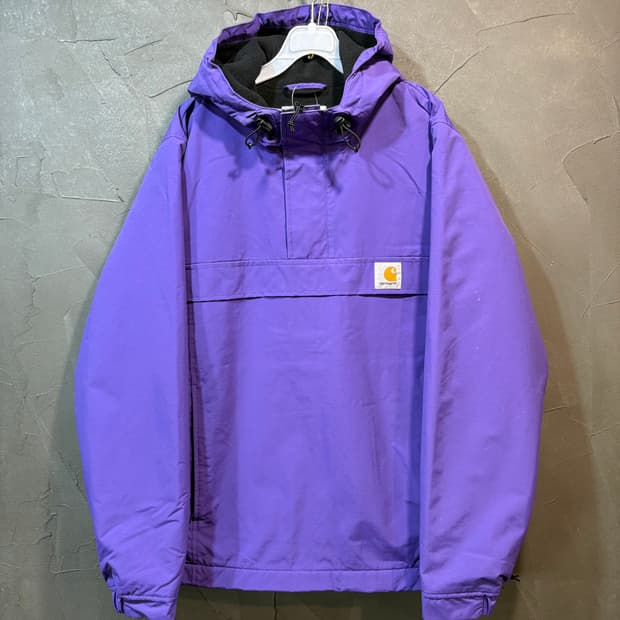 [M] CARHARTT 칼하트 퍼플 아노락 후드 자켓