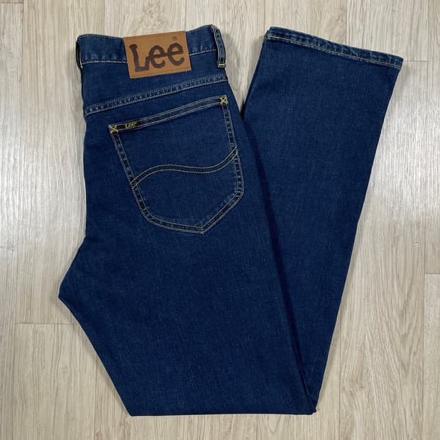 30) Lee 재팬 201 진청 데님팬츠