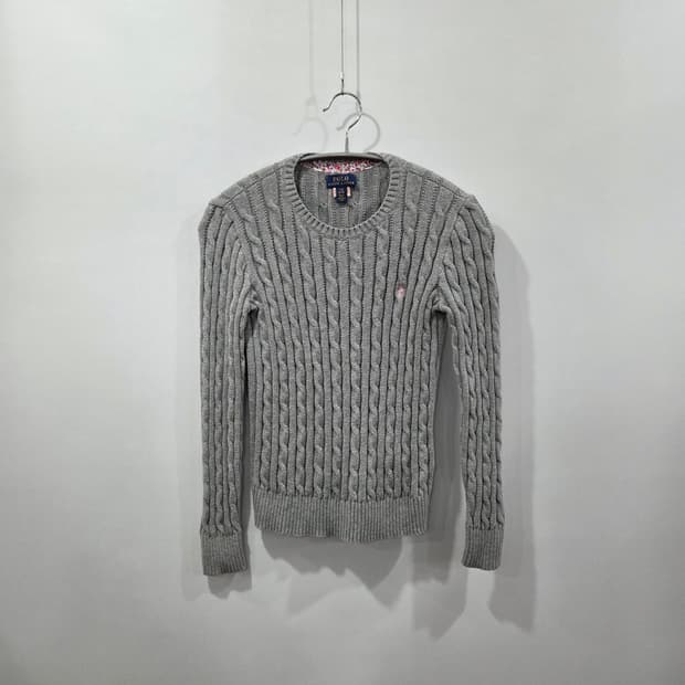 폴로랄프로렌 걸즈 케이블 니트 L/12/14 