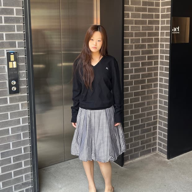 Rene 르네 벌룬 스커트