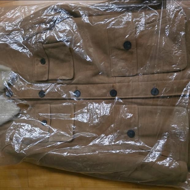 브룩스브라더스 양가죽 무스탕 자켓