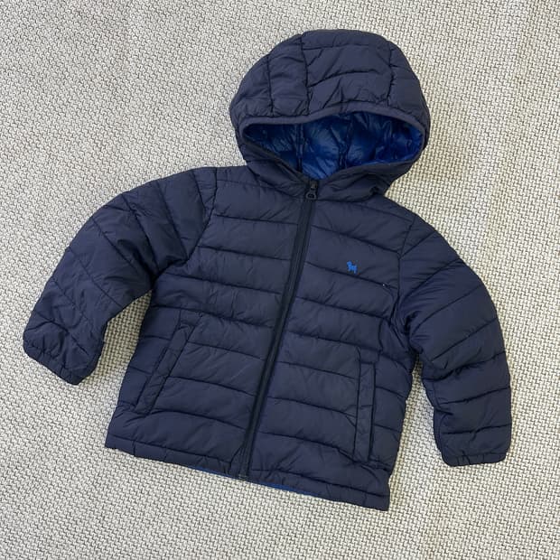 100 블루독 키즈 구스다운 패딩 0326D