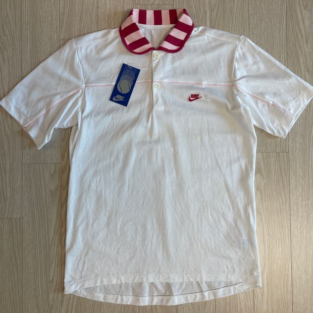 나이키 80s 올드 폴로 피케 티셔츠 NIKE OLD 1984 4번