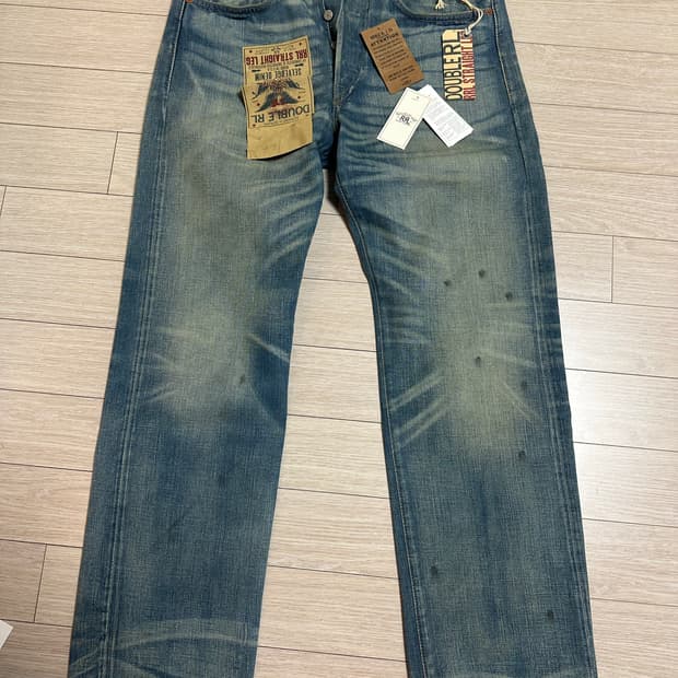 [32x30] RRL 스트레이트핏 밀너 셀비지 진