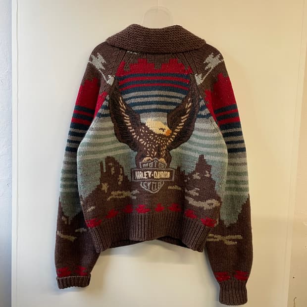 90s 할리데이비슨 울 코위찬