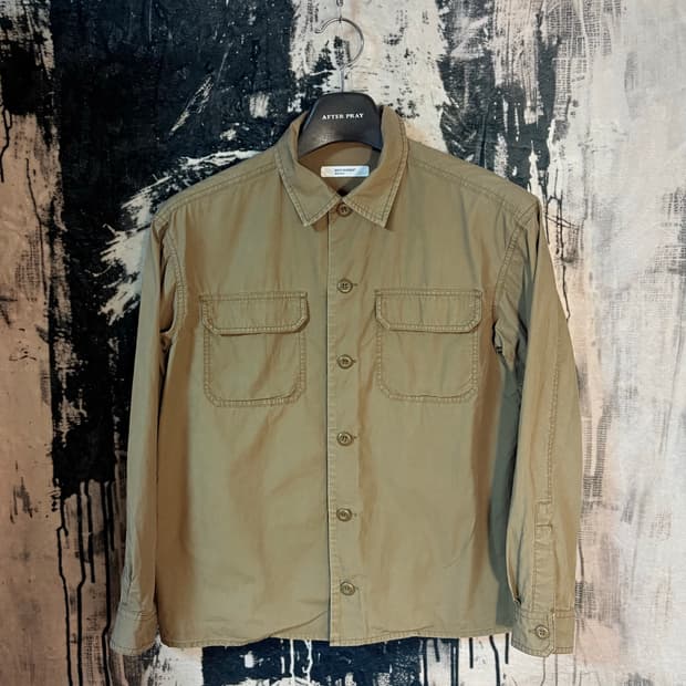 Back number shirt jacket 