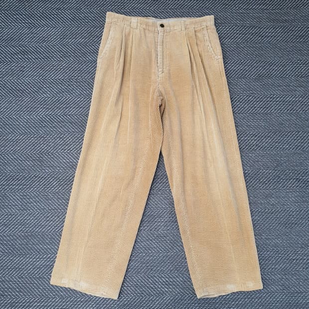 크로커다일 골덴 면바지 남자35