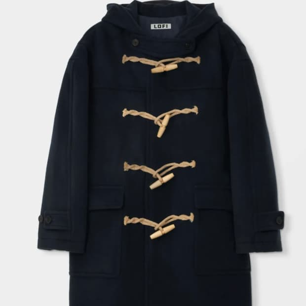 로파이 울 떡볶이 코트 m