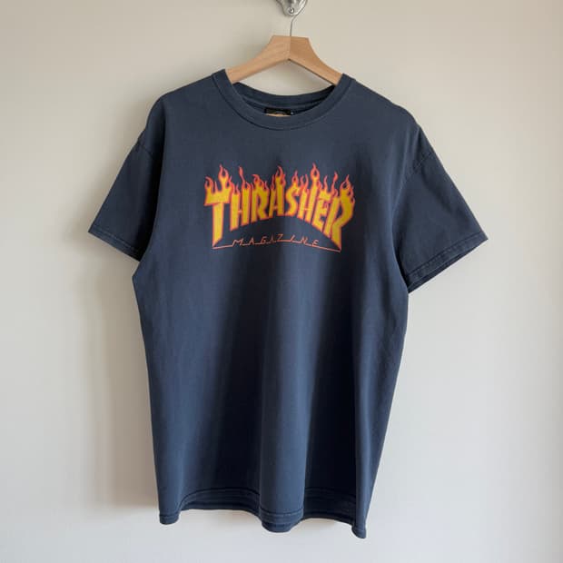 트레셔(THRASHER) 반팔 티셔츠 