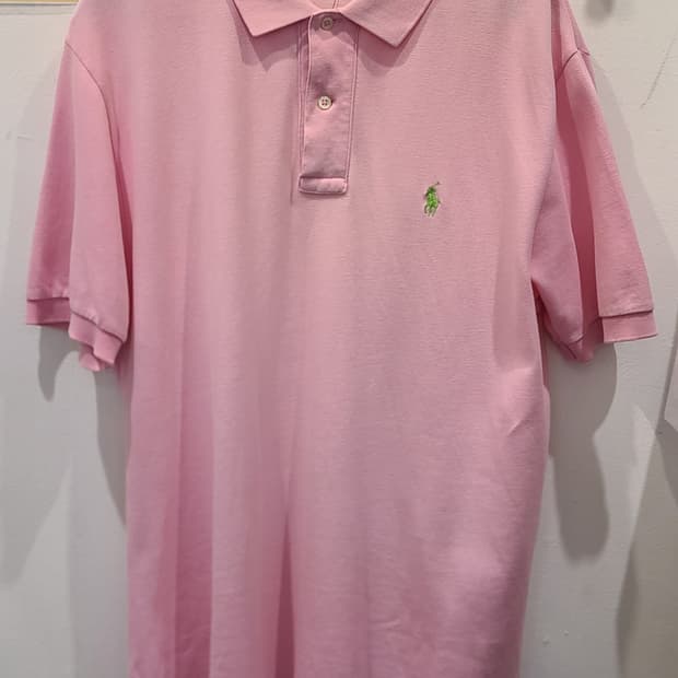 폴로 반팔 카라 티셔츠 