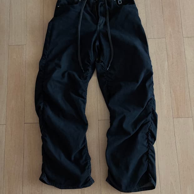 [48] 우영미 셔링 데님