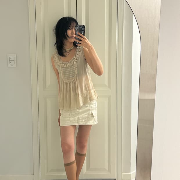 Fairy Grunge Sleeveless / 빈티지 나시