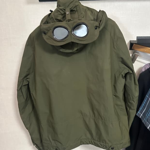 씨피컴퍼니 고글 후드 자켓 카키 100(95)정품