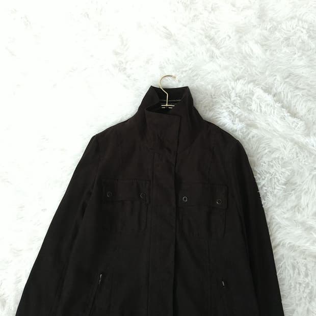 kiyoko takase 스웨이드 블루종 자켓 키요코 타카세 