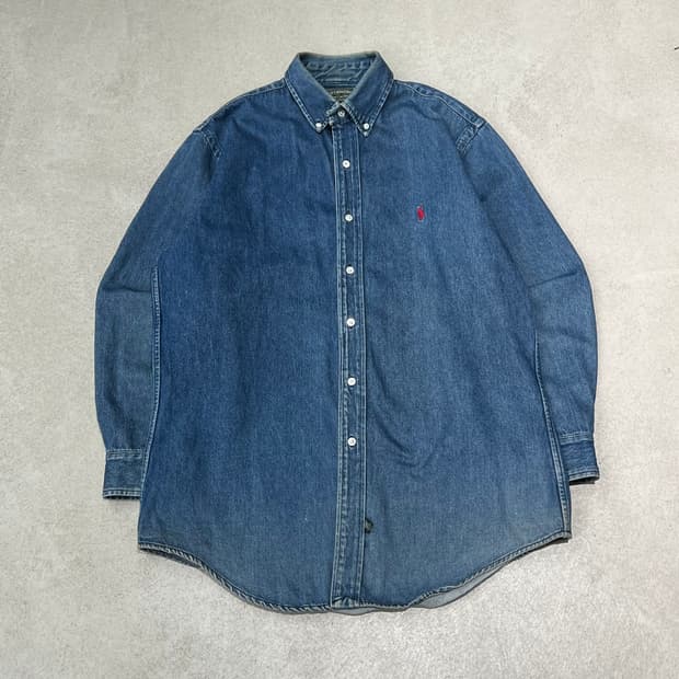 폴로 컨트리 데님셔츠 s10367