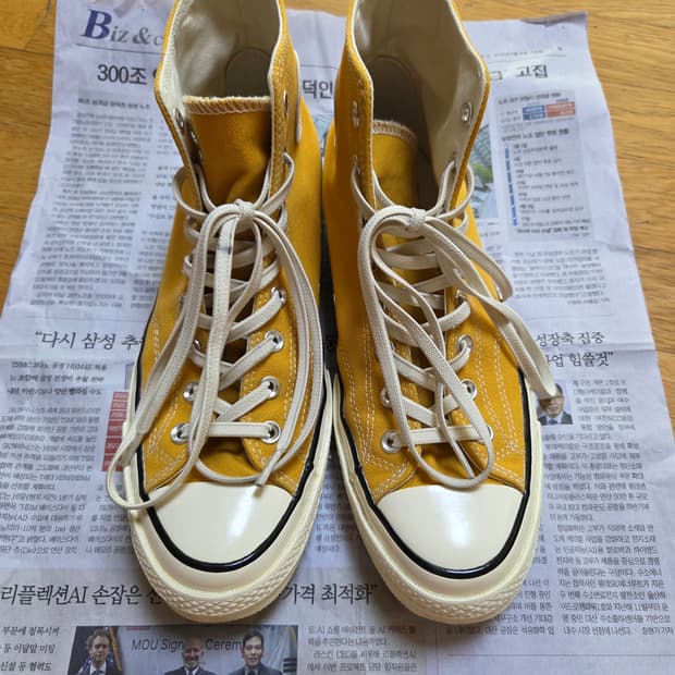 컨버스 척70 하이 썬플라워 290 / 162054C