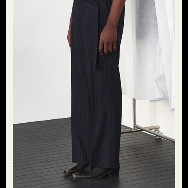 2)웨이비니스 벨티드 트라우저 네이비