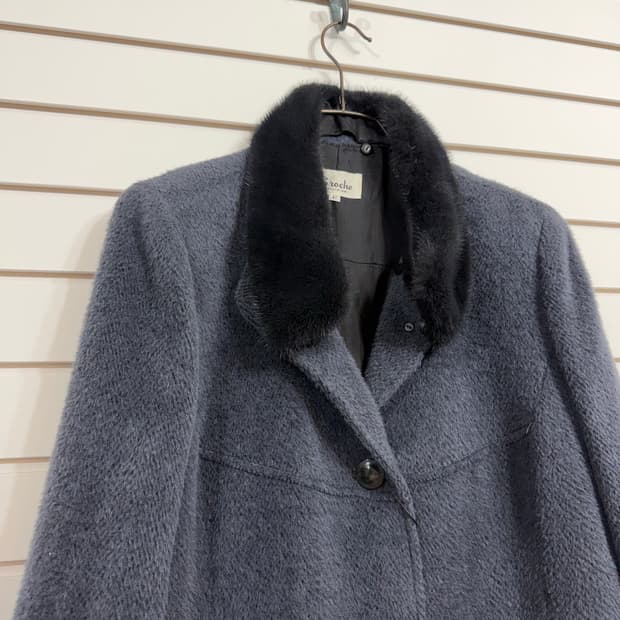 Broche alpaca 알파카 혼방 코트(Made In Japan) 