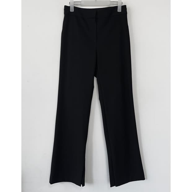 타임 TIME 슬릿 헴 슬랙스