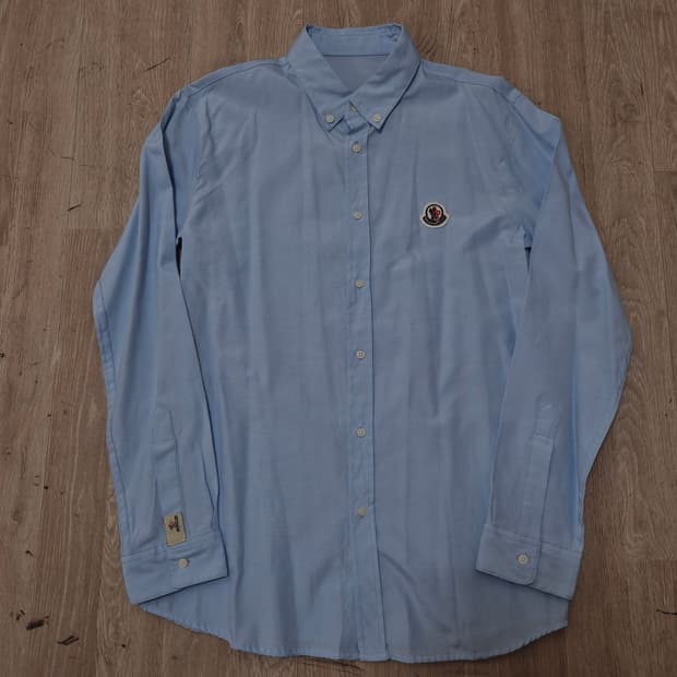몽클레어 시그니처 와펜 옥스퍼드 셔츠 L(100)