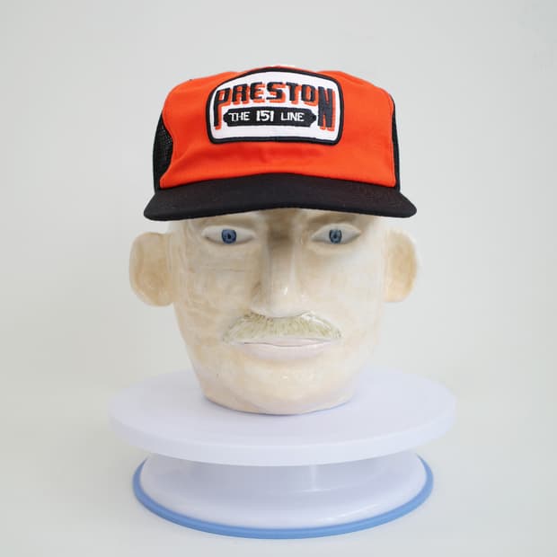 8-90's Preston The 151 Line Trucker Cap
