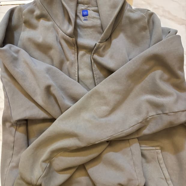 이지갭 후드집업 그레이 M