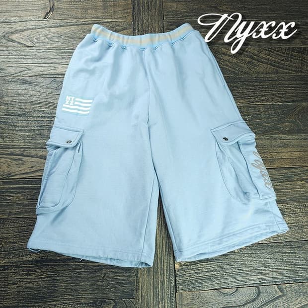 [NYXX 엔와이엑스엑스] 스웻 카고 버뮤다 팬츠 M21452