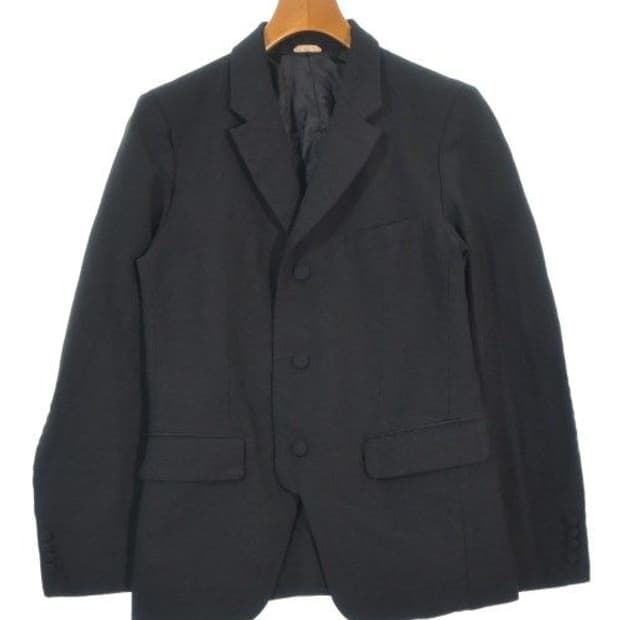 꼼데가르송 옴므 듀스 울 싱글 3버튼 블레이저