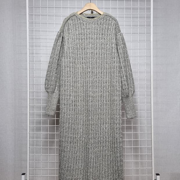 한섬 랑방 금사 트위드원피스 니트원피스