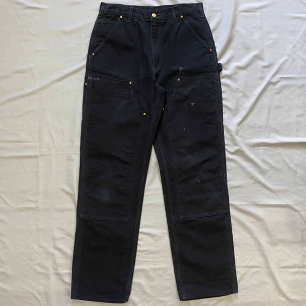 칼하트 더블니 워크팬츠 B01 BLK 32X34