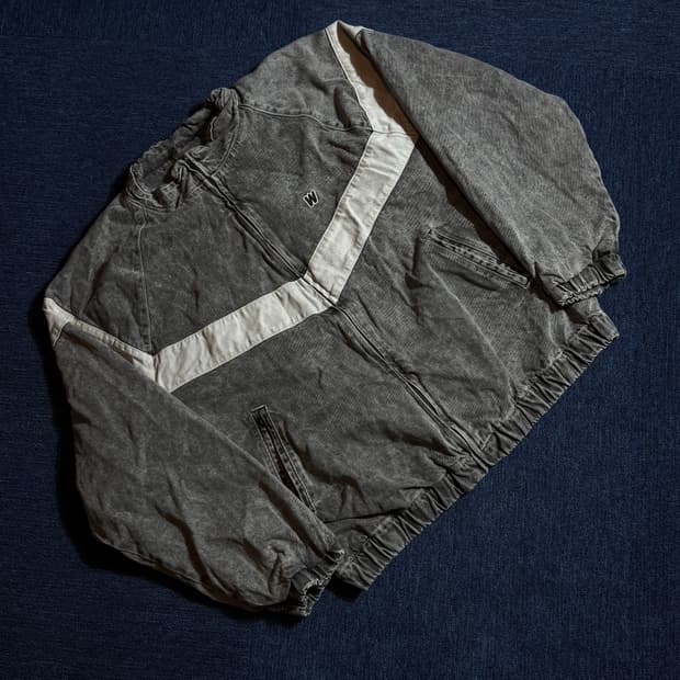 빈티지 블랙 흑청 자켓