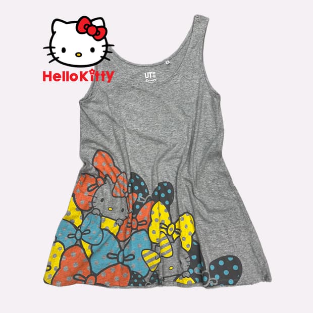 ribbon hello kitty sleeveless