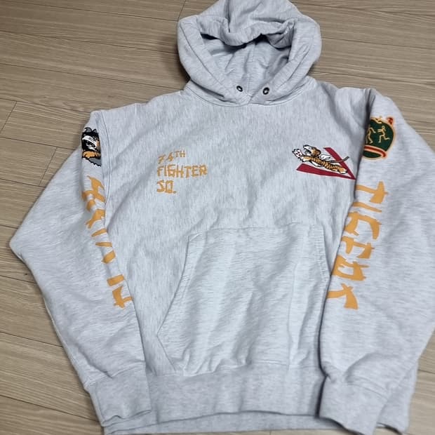 아웃스탠딩 74th Fighter 플라잉타이거  후드티(100-105)