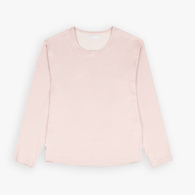LES Tailered long sleeve pink2