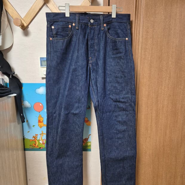 리바이스 501 리지드 데님 32x32